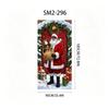 Santa Claus Christmas Hanging Cloth Background Decoration