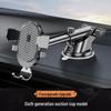 Universal Suction Cup Car Phone Holder for Dashboard & Console Navigation