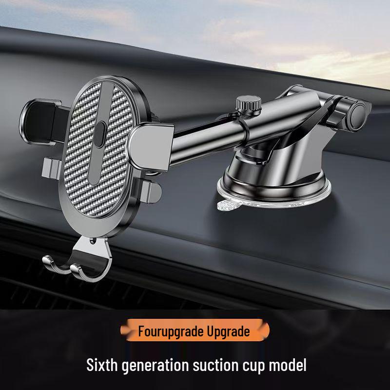Universal Suction Cup Car Phone Holder for Dashboard & Console Navigation