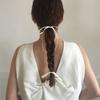 6th Ribbon Hair Tie (thin Set)