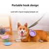 350ML Folding Dog Dish Collapsible Pet Bowl Water for Dog Drinking Bowl Cat Water Bowl Drinking Fountains for Dogs