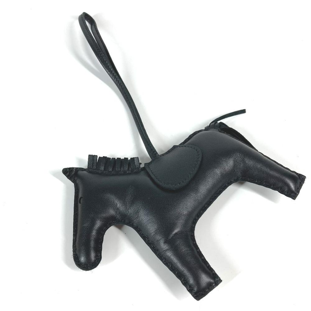 HERMES So Black All Black Rodeo GM Rodeo GM Bag Charm charm Anyo Miro Black