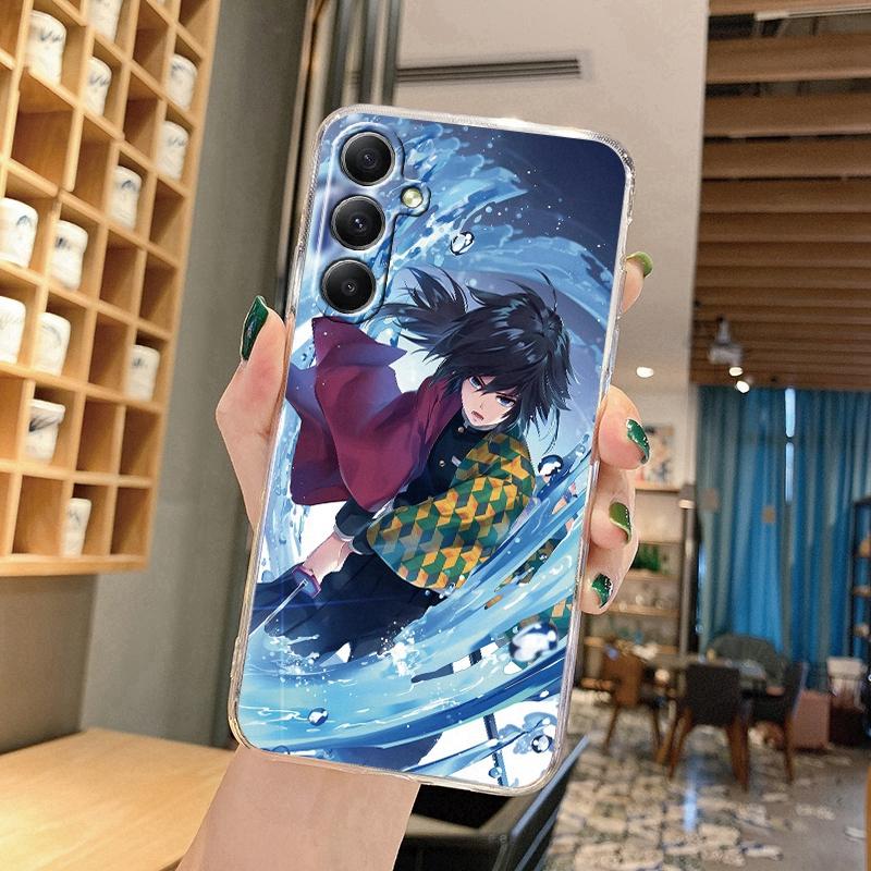 Cool Anime Soft Clear Silicone Case For Xiaomi Redmi Note 13 14T 15 Samsung A55 A35 S24 FE S25 iPhone Huawei Honor Camera Protective Shockproof Cover
