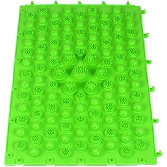 Foot Massage Mat Acupressure Plate for Blood Circulation Relief Portable TPE Reflexology Pebble Mat for Office Workers and Seniors Convenient Relief