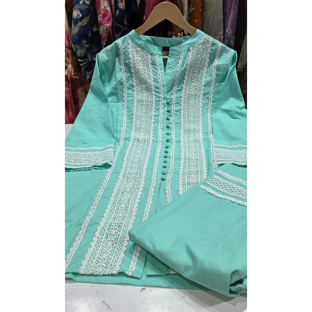 Women Designer Tunic Kurta Pant Cord Set Indian Pakistani Party Wear Kurti SC-2263