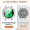 Samsung Galaxy Watch 7 6 5 4 için Pırıltılı Elmas Kılıf PC Koruyucu Kılıf 40mm 44mm Ekran Koruyucu tampon Şeffaf Kapak