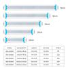 Super Slim LEDs Aquarium Lighting Aquatic Plant Light Extensible Clip On Lamp 18-75CM For Fish Tank 90-260V