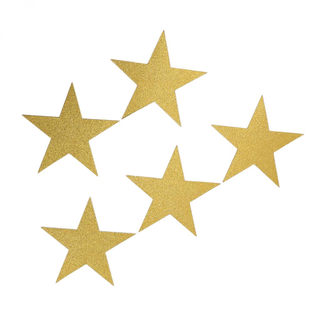 50 SZT. Brokatowe Wycinanki Papierowe w Kształcie Gwiazd Dwustronne Wycinanki Dekoracyjne Gwiazdy Papierowa Dekoracja Ścienna na Tablicę Korkową, do Sali Lekcyjnej