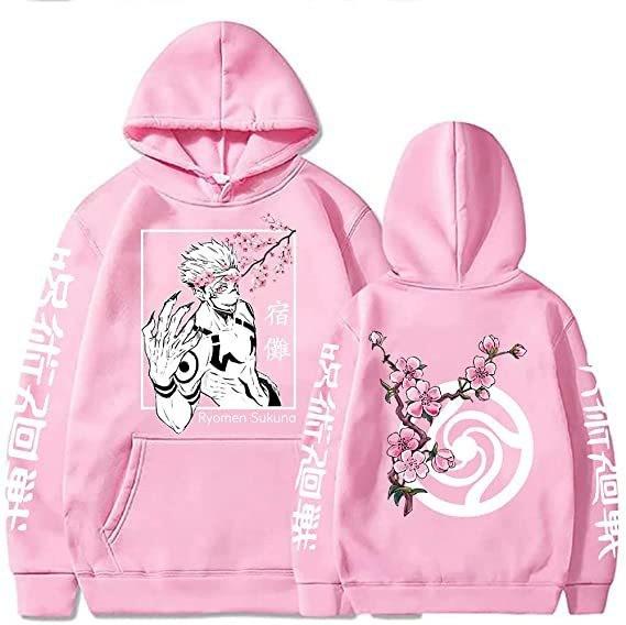 

Свободный флисовый свитер с капюшоном и принтом Sunman, аниме-толстовка с капюшоном 3XL