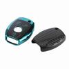TPU Carbon Fiber Style Car Key Fob Cover Protective Case Fit for Mercedes Benz CLA CLS CLK GLK GLA GLC(Green )