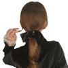 Elegant Velvet Bow Hair Tie for Women - Large Intestine Rubber Band Hair Accessories for Autumn and Winter