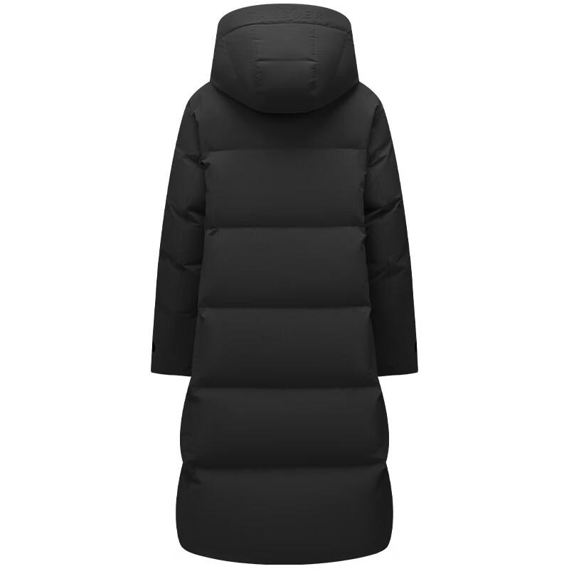 Tanboer Women's Mid-Length Hooded Down Jacket TBF550880A