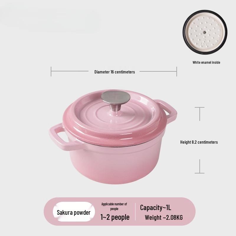 Puban Enameled Cast Iron Dutch Oven