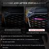LLB4 Car Decorative Lights LED Front Hood Grille Emblem Badge Decoration For Ford Focus Mustang Mk7 Mk2 Ranger Mk4 Kuga Wolf Party
