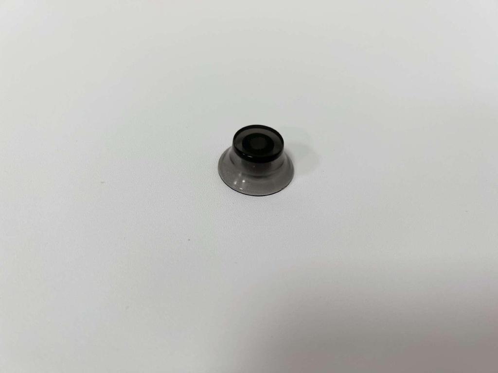 Transparent Barrel-Shaped Electric Guitar Volume and Tone Knob for Bass