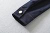 Women's Denim Belted Shirt Dress - Retro Lapel, Waist-Cinching, Hip-Hugging Short Skirt for Autumn/Winter