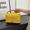 Portable H Canvas Bag: Large Capacity, Waterproof, Dustproof; Ideal for Lunch, Cosmetics, and Toiletries
