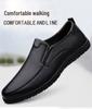 Men's Cowhide Loafers - Slip-on Driving Casual Business Formal Leather Shoes for Spring & Autumn