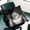 Alpha Sigma Wolf Cool Kissenbezug für Sofa-Dekor Auto Büro Zimmer Druck Kissenhülle Dekorationen und Schutz