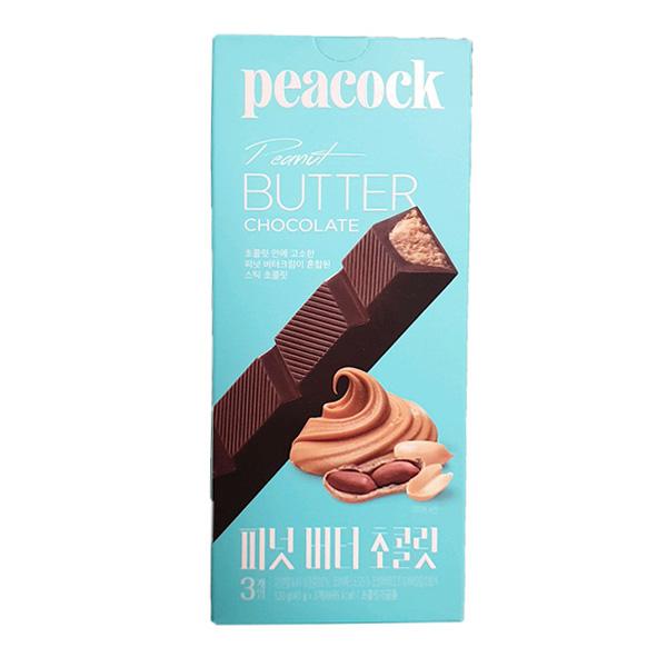 Peacock Peanut Butter Chocolate 40g x 3ea