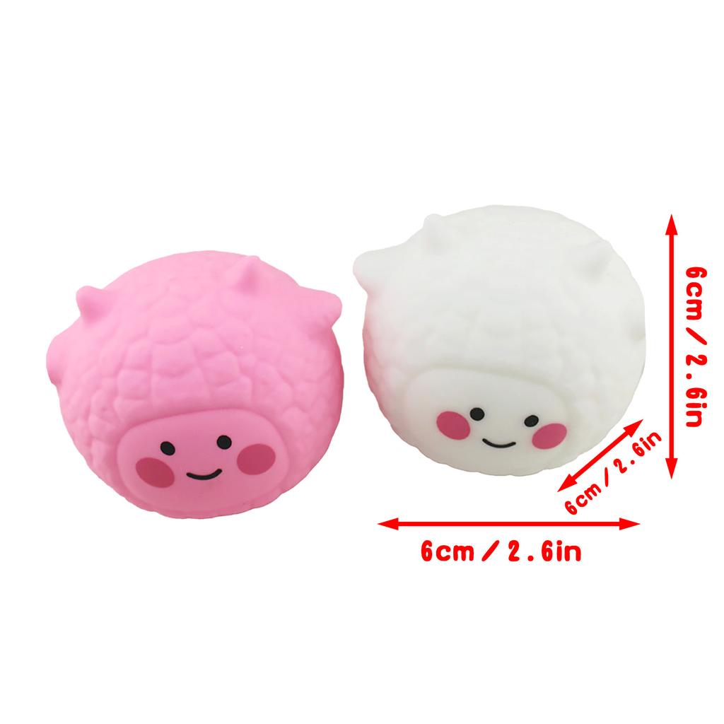 Plush Decompression Vent Toy Grape Ball Music Decompression  10ml