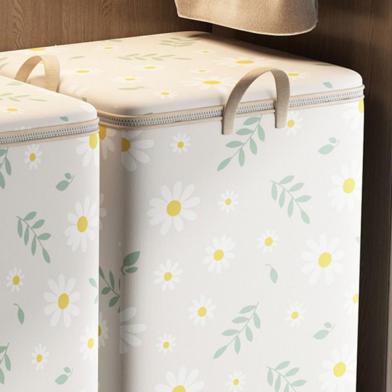 Foldable Storage Box Large Capacity Storage Bag Printed Folding Storage Bag Multi-purpose Home Storage Bag