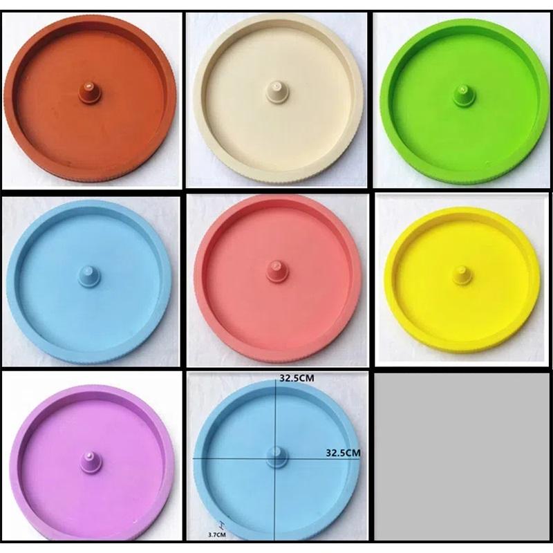 

Пластиковый цветочный горшок, вертикальный многослойный ящик для рассады, огородный горшок для клубники, креативный контейнер для посадки на балконе Large chassis зелёный