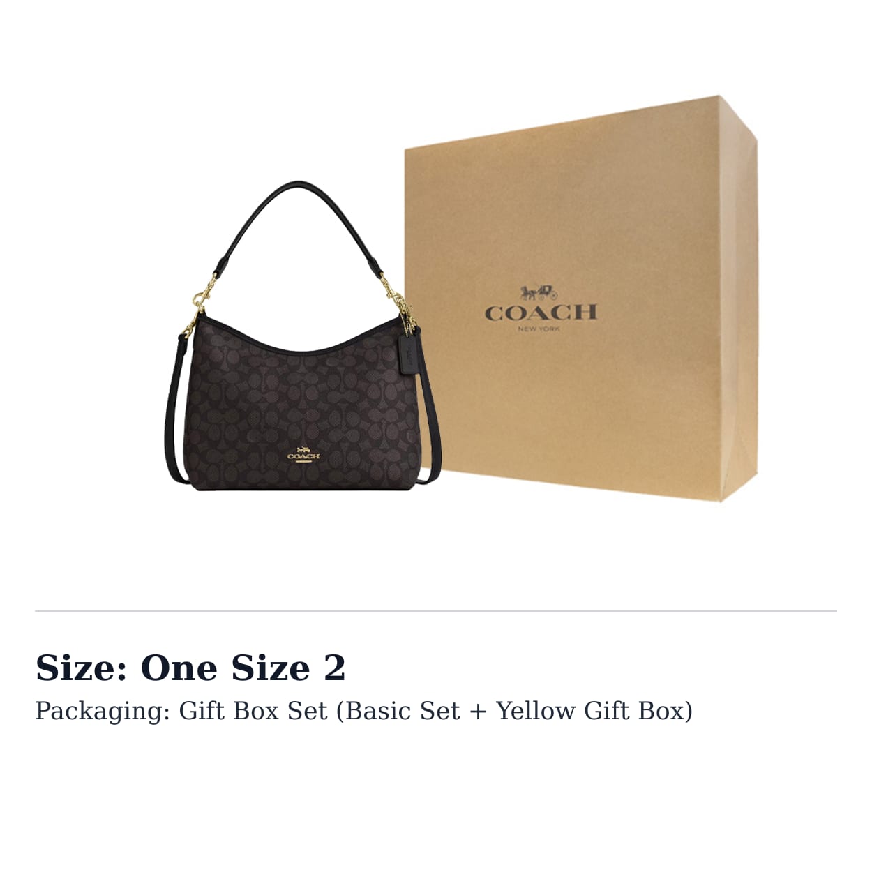 COACH Laurel Artificial Leather Crossbody Handbag