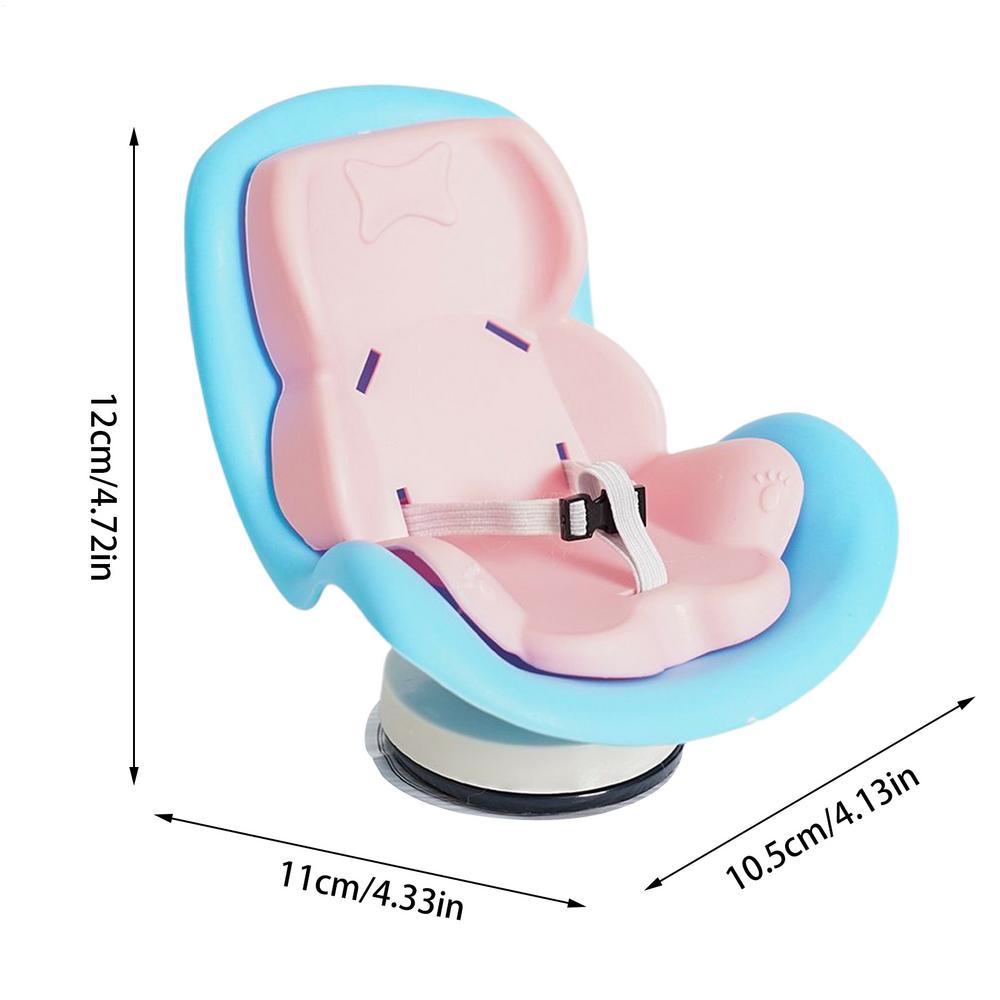 Car Air Vent Decoration 10-20cm Doll Seat Shape Clip Interior Decor for Minivan Sedan Truck Commuting Travel Family Outings