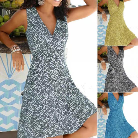 

Attractive Summer Dress Bandage Comfy Versatile