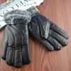Nye herre hårete varme hansker, vanntette og fleece skinnhansker for vinterkjøring, produsent av fritidshansker