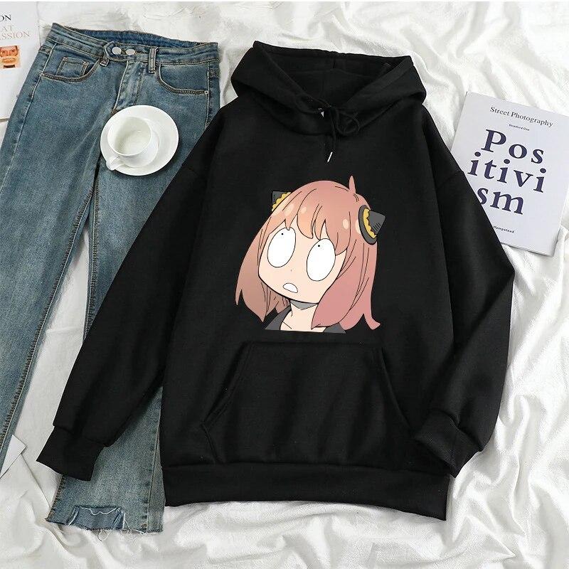 Spy X Family Anime Hoodie Kawaii Japan Unisexga Hoody Harajuku Mode Hoodies Frauen Unisex Herbst Winter Warm halten Sweatshirt