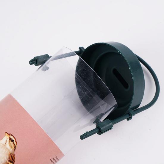 Garden Outdoor Balcony Hanging Bird Feeder Portable Pet Parrot Feeding Supplies