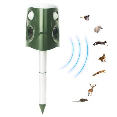 Solar-Tierabwehr 360 Grad Ultraschall Nagetierabwehr Wasserdicht mit PIR-Sensor 4 Betriebsmodi