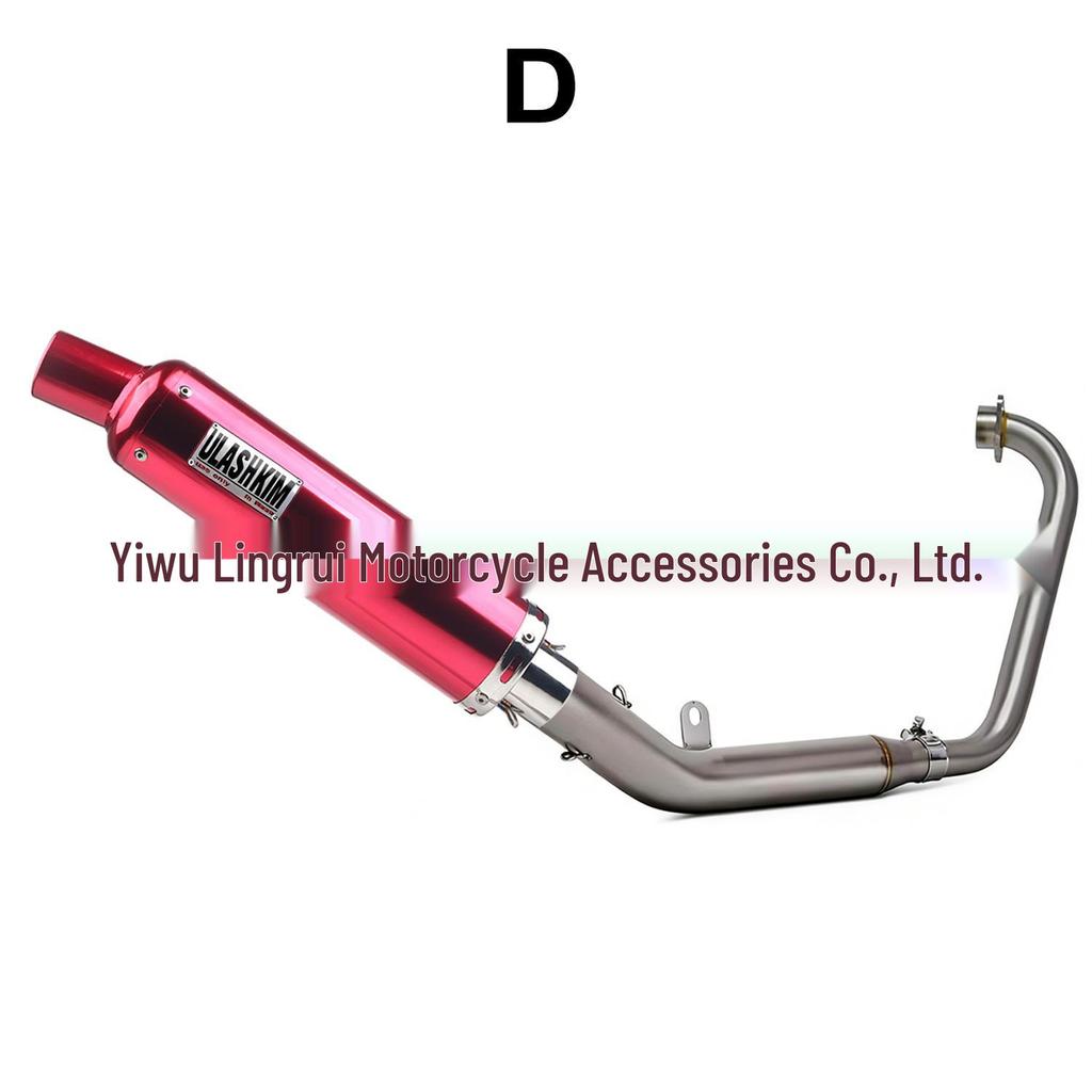 Fits ZT125 U1 G1 Z1 Z2 21-25 Universal Motorcycle Exhaust Pipe