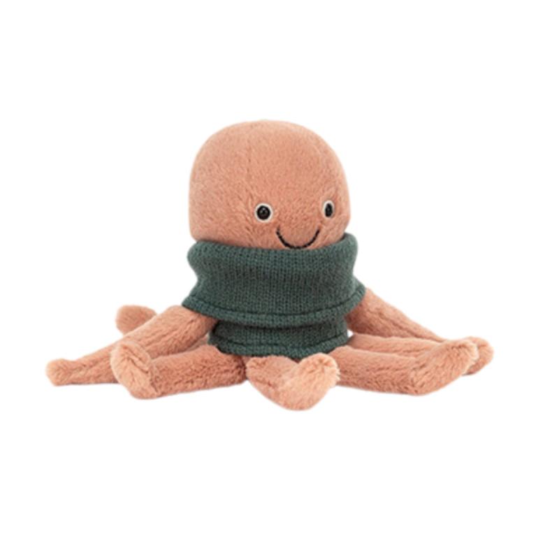Jellycat Ocean Series Pullover Octopus K Doll Plush Doll 20cm High