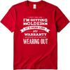 Streetwear Summer Boys T Shirt I Dont Feel Like Im Getting Older Its More Like My Warranty Has Expired And My Parts Are