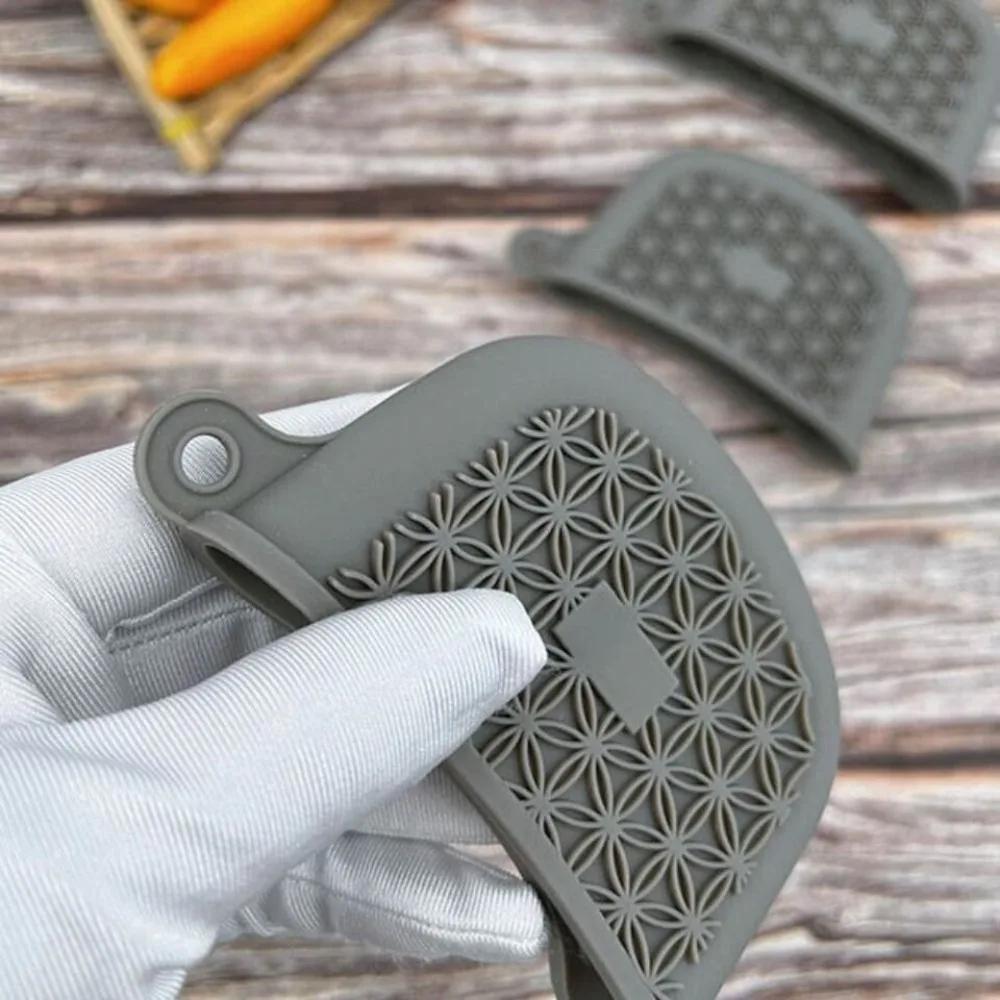 Zesílený silikonový kryt rukojeti pánve Tepelná izolace Klip na ucho hrnce Parní hrnec Kastrol Držák rukojeti pánve Protiskluzové kuchyňské pomůcky