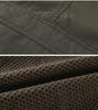 Men's Mid-Length Casual Hooded Plus Size Jacket for Spring and Autumn.
