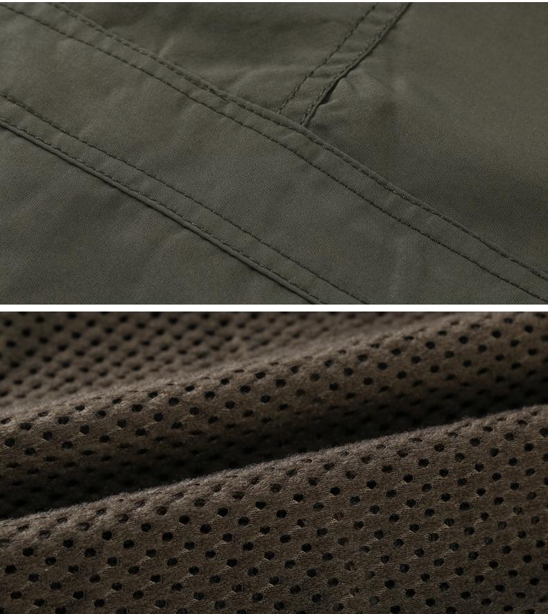 Men's Mid-Length Casual Hooded Plus Size Jacket for Spring and Autumn.
