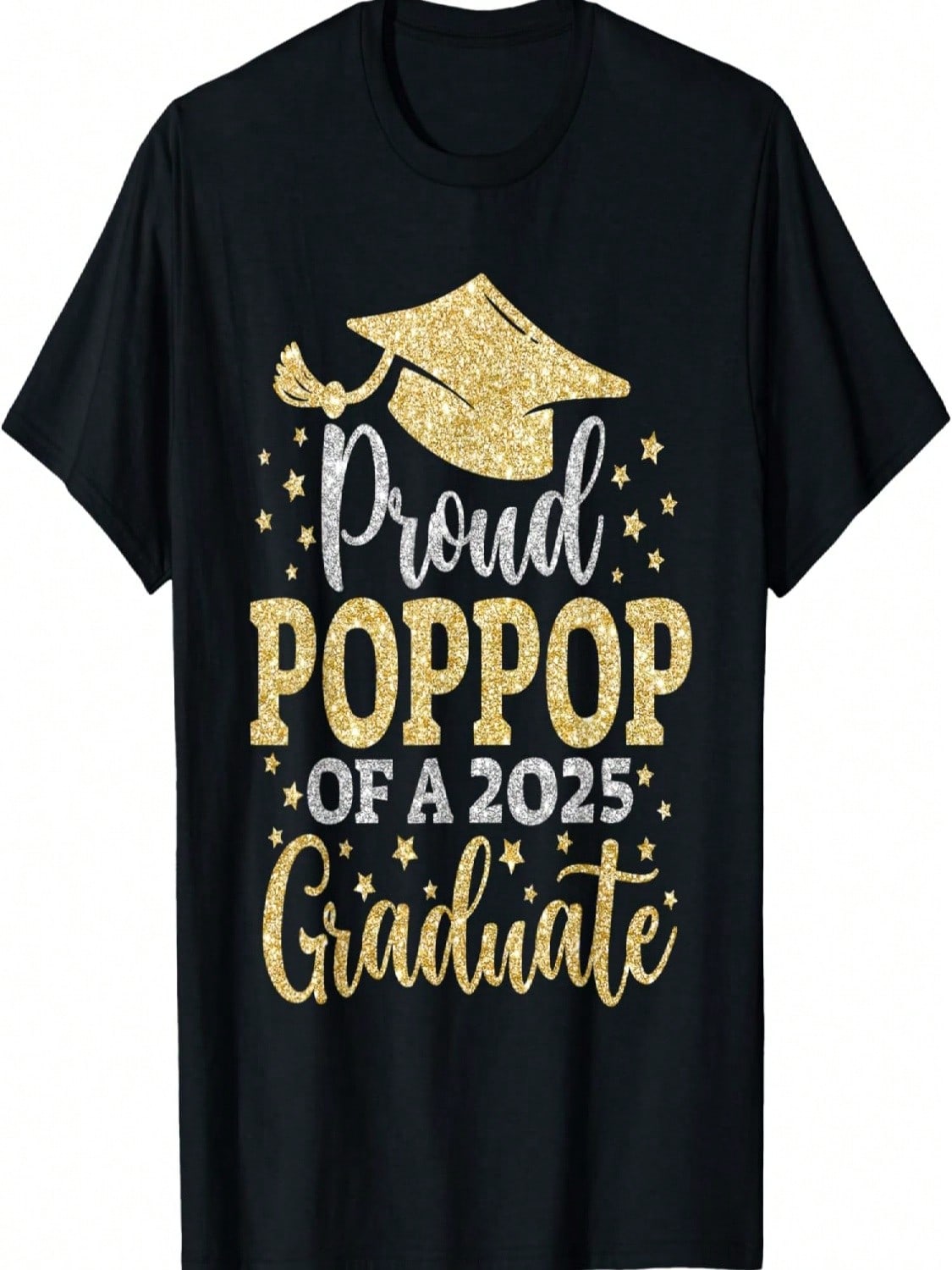 Poppop Senior 2025 Proud Poppop Of A Class Of 2025 Graduate T-Shirt S разноцветный