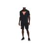 Under Armour Bull Print Hooded Short Sleeve T-Shirt Men Tops Black 1378019-001