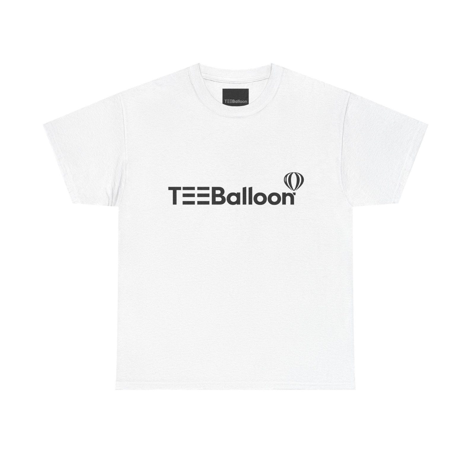 TEE Balloon logo Tee | Minimal Hot Air Balloon Graphic T-Shirt 3XL
