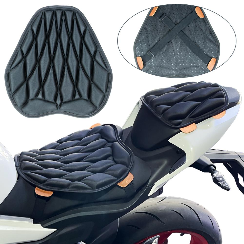 Comfortable Motorcycle Seat Cushions M/L/XL Universal 3D Motorcycle Seat Cover Breathable Mats Electric Bike Accessories