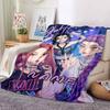 Custom 1pc Fantasy Night Party Blanket, Soft And Comfortable Blanket, Casual Warm, Camping Travel Blanket, Birthday Gift Q912139