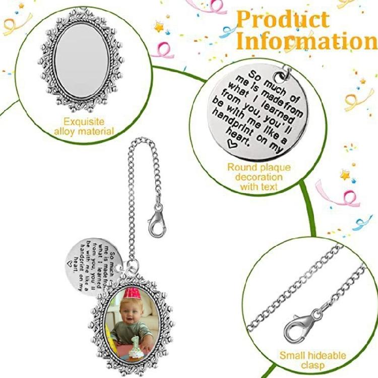 Pin Brooch Part Jewelry Making Part Photo Brooch Pendant Wedding Bouquet Photo Charm Set Suitable for Creating Brooches