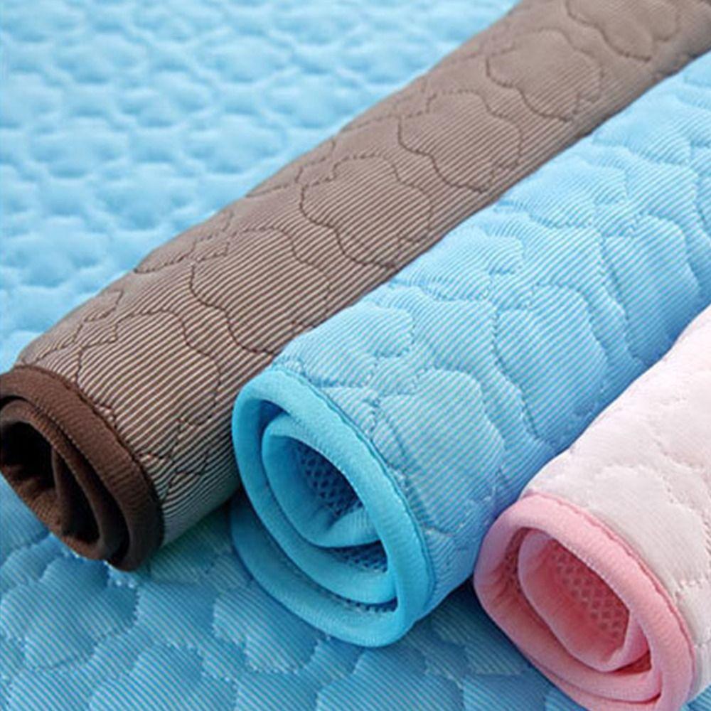 Dog Cooling Mat, Pet Summer Pads Cat Ice Silk Self Bed Sleeping Washable & Portable Cushion Home or Outdoor