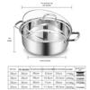 Fapao 304 Stainless Steel Hotpot & Soup Pot