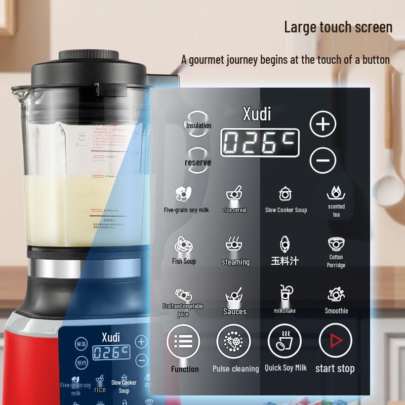 110V Multifunctional High-Speed Blender & Juicer with Automatic Heating