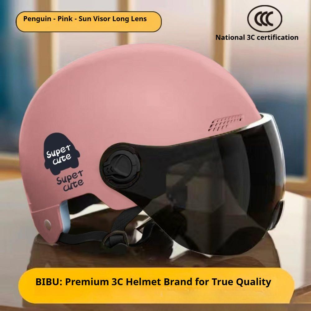 Electric Car Helmet Summer Unisex Battery Car Hard Hat Motorcycle Sun Protection Half Helmet